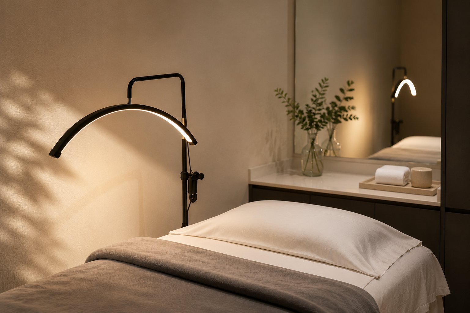 Ritually facial treatment room